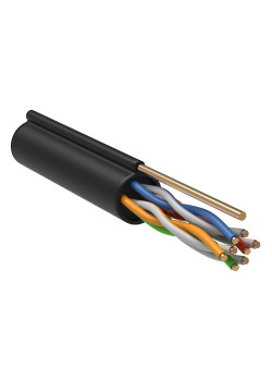 Кабель информационный ITK Generica BC3-C5E04-359-305-G кат.5E FTP 4 пары 24AWG LDPE внешний 305м черный