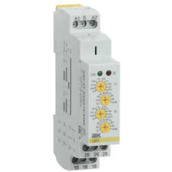 Реле времени ORT 2 контакта 2 уставки 12-240В AC/DC IEK