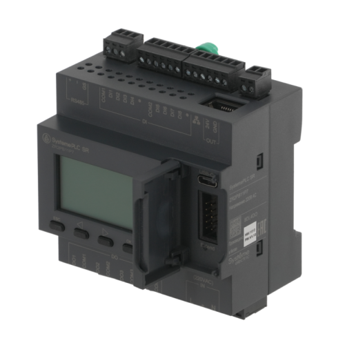 Интеллектуальное реле SR2; 220 VAC; дисплей, 12 IO: 8 DI, 4 DO (реле), 1xRS485, 1xRJ45 Интеллектуальное реле SR2; 220 VAC; дисплей, 12 IO: 8 DI, 4 DO (реле), 1xRS485, 1xRJ45
