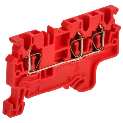 ARMAFIX Клемма пружинная CX2.5-3 трехконтактная красная IEK