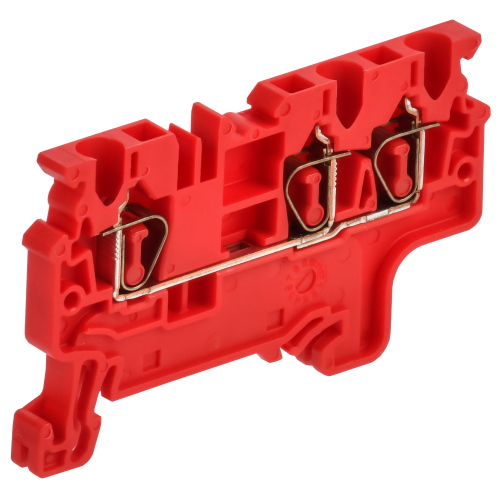 ARMAFIX Клемма пружинная CX2.5-3 трехконтактная красная IEK
