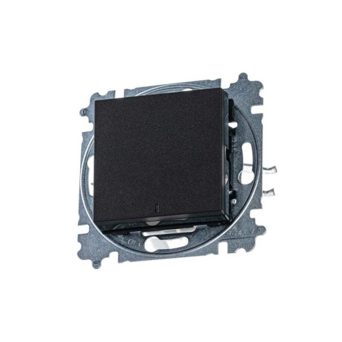 Выключатель 1-кл. СП Levit IP20 с подсветкой антрацит/дым. черн. ABB 2CHH590146A6063 Выключатель 1-кл. СП Levit IP20 с подсветкой антрацит/дым. черн. ABB 2CHH590146A6063