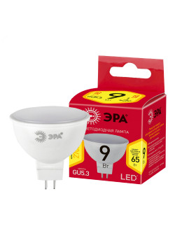 Лампа светодиодная LED 9 Вт 720Лм 2700К софит теплый GU5.3 220-240В LED MR16-9W-827-GU5.3 Red Line