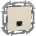 Розетка компьютерная/ Розетка компьютерная RJ-45 категория 5Е UTP слоновая кость INSPIRIA Розетка компьютерная/ Розетка компьютерная RJ-45 категория 5Е UTP слоновая кость INSPIRIA