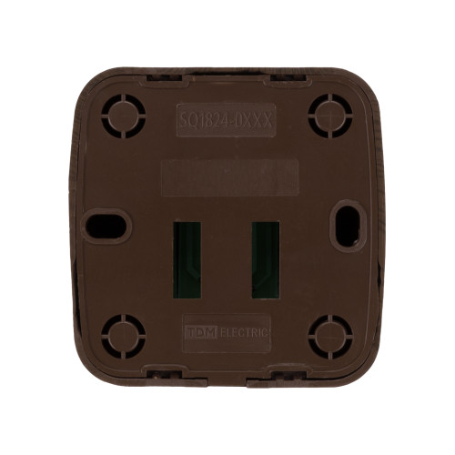 Розетка компьютерная (RJ-45) открытой установки IP20, венге Розетка компьютерная (RJ-45) открытой установки IP20, венге