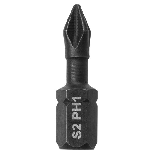 Набор бит PH1x25, односторонних, сталь S2, Е 1/4 Набор бит PH1x25, односторонних, сталь S2, Е 1/4