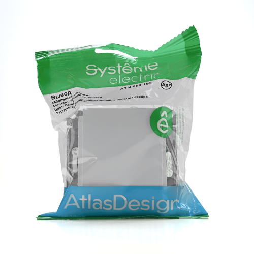 ATLASDESIGN ВЫВОД КАБЕЛЯ, механизм, БЕЛЫЙ