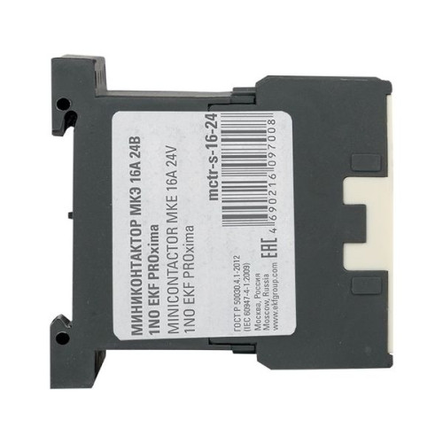 Контактор МКЭ-1 16А 1NO 24В AC EKF Контактор МКЭ-1 16А 1NO 24В AC EKF