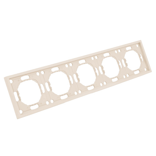 Рамка STEKKER, PFR00-5005-08 5-местная, серия Эмили, кашемир, soft touch Рамка STEKKER, PFR00-5005-08 5-местная, серия Эмили, кашемир, soft touch