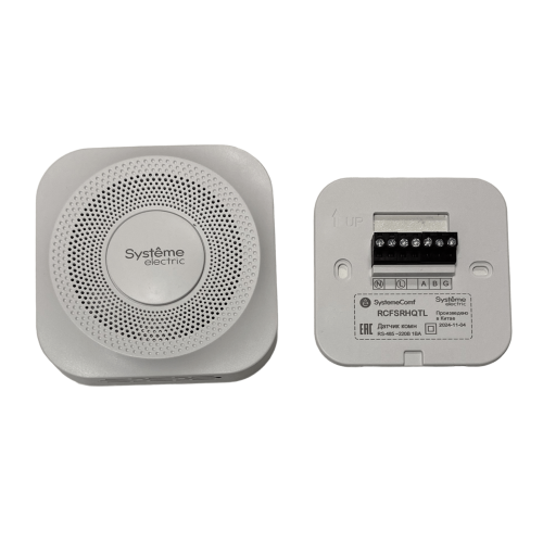 Датчик влажности, температуры, качества воздуха комнатный SystemeComf CO₂ PM2.5 TVOC RS-485 Modbus ~230В