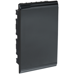 PRIME Корпус пластиковый ЩРВ-П-36 модулей встраиваемый черный IP41 IEK