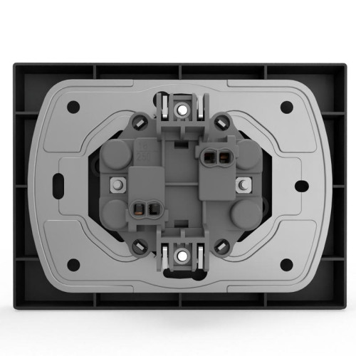 Розетка 2-м СП Pixel 16А IP20 без заземл. в сборе карбон TOKOV ELECTRIC TKE-PX-R2F-C14 Розетка 2-м СП Pixel 16А IP20 без заземл. в сборе карбон TOKOV ELECTRIC TKE-PX-R2F-C14