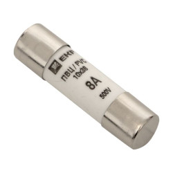 Плавкая вставка цилиндрическая ПВЦ (10x38) 8А EKF
