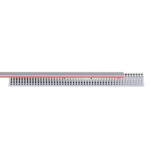 Короб перфорированный, серый RL6 80x40 Короб перфорированный, серый RL6 80x40