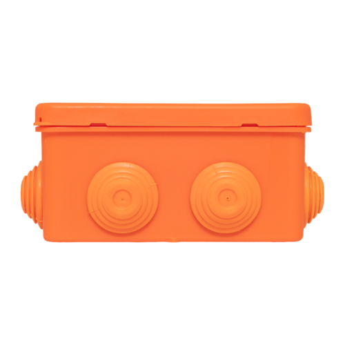 Коробка огнестойкая E45 100x100x50мм с клеммниками 7 полюсов 0,5-10мм2 IP55 HF EKF