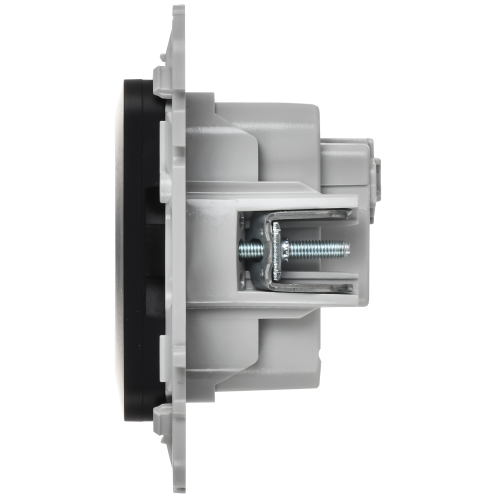 FLITE Розетка с заземлением без защитных шторок 16А РС11-0-ФлЧ черный IEK FLITE Розетка с заземлением без защитных шторок 16А РС11-0-ФлЧ черный IEK
