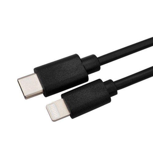 Кабель Type-C-Lightning 3A/1m/PVC/black Rexant 18-1827 Кабель Type-C-Lightning 3A/1m/PVC/black Rexant 18-1827