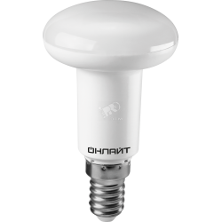 Лампа светодиодная LED зеркальная 5вт E14 R50 белый