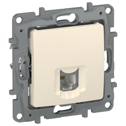IEKETIKA Розетка телефонная RJ11 6723401 слоновая кость IEK