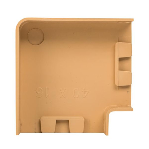 Поворот 90 гр. (40x16) (4 шт) свет. дерево EKF-Plast