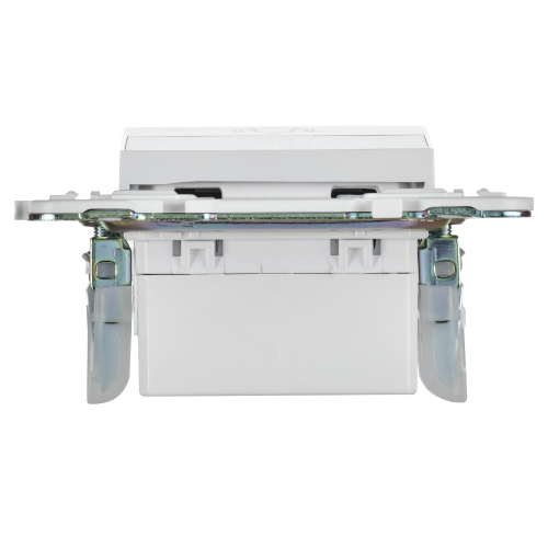 SKANDY Кнопка звонка с индикацией для отелей 10А SK-V17W арктический белый IEK