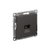 ATLASDESIGN РОЗЕТКА компьютерная RJ45 кат. 6A, механизм, БАЗАЛЬТ ATLASDESIGN РОЗЕТКА компьютерная RJ45 кат. 6A, механизм, БАЗАЛЬТ