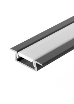 Профиль MIC-FS-2000 ANOD BLACK без экрана алюм. Arlight 040019