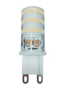 Лампа светодиодная PLED-G9 5Вт капсульная 4000К нейтр. бел. G9 300лм 220-230В JazzWay 1032133B