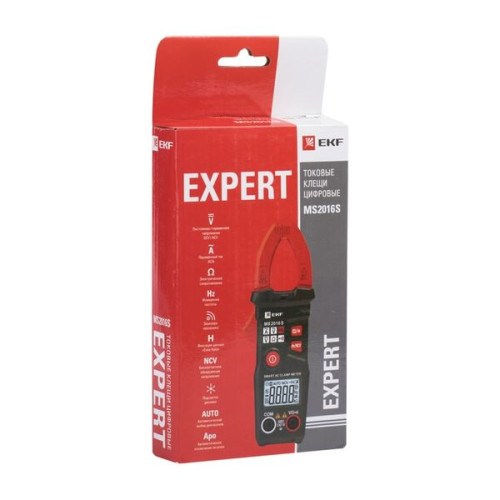 Токовые клещи цифровые MS2016S EKF Expert Токовые клещи цифровые MS2016S EKF Expert