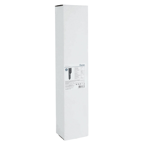 Розетка уличная Feron TM201, 220-230V, 16A, IP44, 70*60*380мм, черный Розетка уличная Feron TM201, 220-230V, 16A, IP44, 70*60*380мм, черный