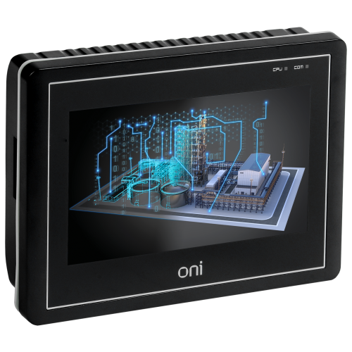 Панель оператора ETG 7” базовая пластиковый корпус ONI