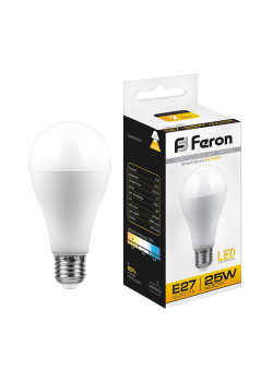 Лампа светодиодная Feron LB-100 Шар E27 25W 175-265V 2700K