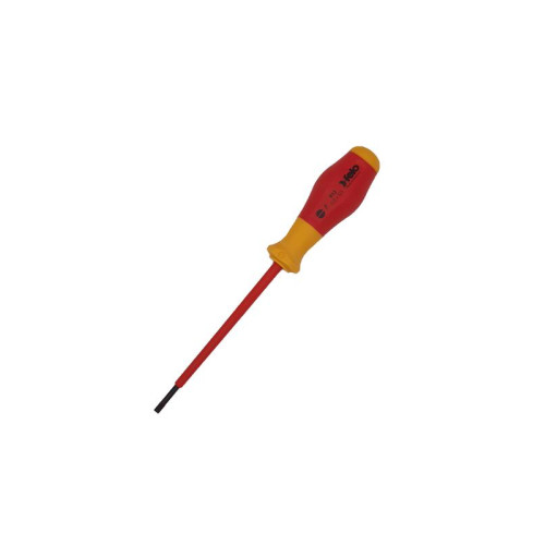 Отвертка диэлектрическая шлицевая SL3.0х0.5х100 Felo 91303090 Отвертка диэлектрическая шлицевая SL3.0х0.5х100 Felo 91303090