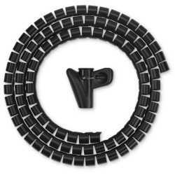 Кабельный органайзер Buro BHP CG155B Spiral Hose 15x1500mm Black