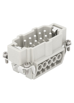 Вилка OptiLink HDC-HE-10-16-M-(0,75-2,5)-500V