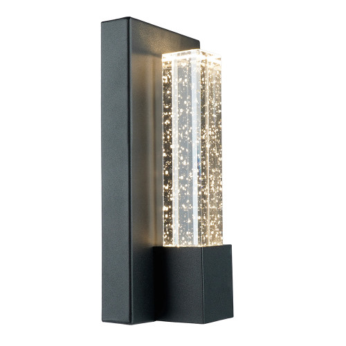 Светильник уличный светодиодный Feron DH2201 Катар 5W, 90*43*210мм, 3000К, черный (на стену вверх)