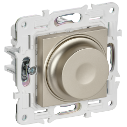 SKANDY Светорегулятор поворотный 600Вт SK-D01Sh шампань IEK