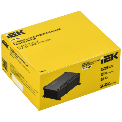 Коробка распределительная герметичная WTP-408 IP68 IEK