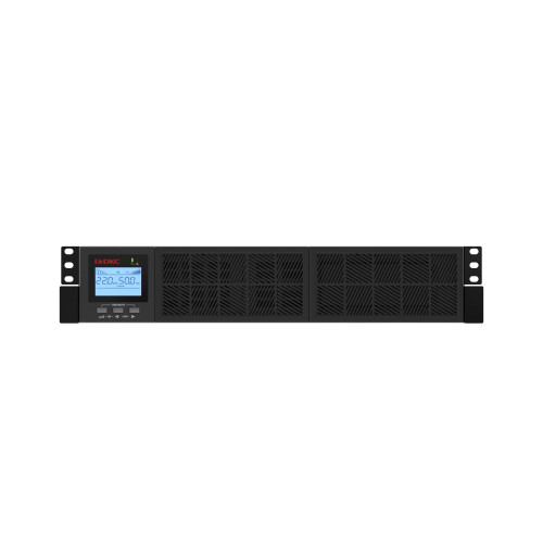 Онлайн ИБП ДКС серии Смолл Рэкмаунт (Small Rackmount), 3000 ВА/3000 Вт,1/1, 8xIEC C13, 1хIEC C19, EPO, USB, RS-232, Rack 2U, з/у 1А, 6x9Ач