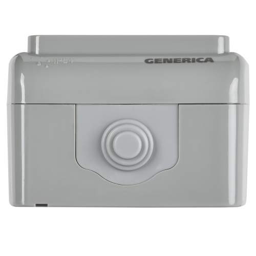 AQUATIC Выключатель кнопочный для открытой установки 10А IP54 ВС-20-1-3-А GENERICA AQUATIC Выключатель кнопочный для открытой установки 10А IP54 ВС-20-1-3-А GENERICA