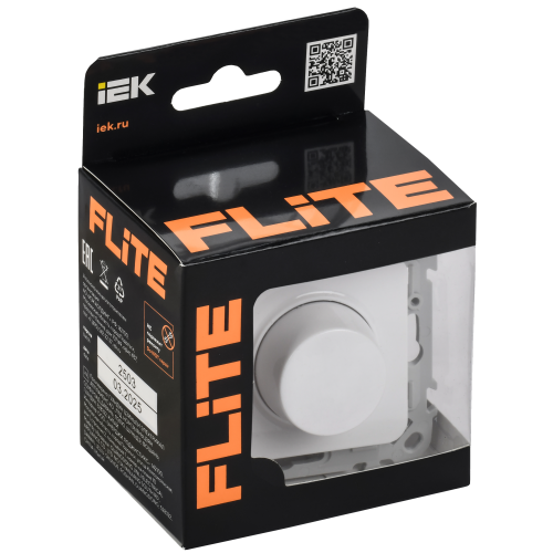 FLITE Светорегулятор проходной 1-10В 40мА СС36-5-1-ФлБ белый IEK FLITE Светорегулятор проходной 1-10В 40мА СС36-5-1-ФлБ белый IEK