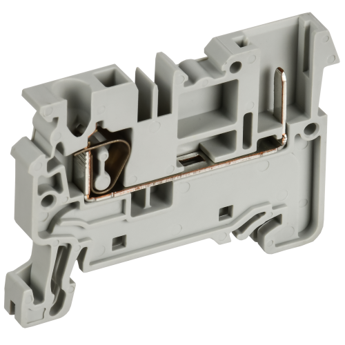 ARMAFIX Клемма пружинная CX2.5-1B 2,5мм2 разъемная (1 зажим 1 разъем) серая IEK