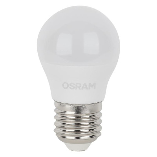 Лампа светодиодная LED Star 5Вт шар 4000К E27 470лм (замена 40Вт) OSRAM 4058075696266 Лампа светодиодная LED Star 5Вт шар 4000К E27 470лм (замена 40Вт) OSRAM 4058075696266