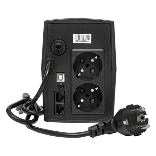 ИБП E-Power SSW200 800 ВА/480Вт, 2 x schuko,USB,RJ45