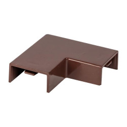 Поворот 90 гр. (20x10) (4 шт) темн. дерево EKF-Plast