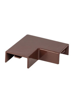 Поворот 90 гр. (20x10) (4 шт) темн. дерево EKF-Plast