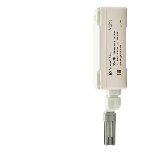 Датчик влажности и температуры наружный, -40…+60°С Modbus ⎓24В IP65 Датчик влажности и температуры наружный, -40…+60°С Modbus ⎓24В IP65