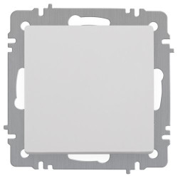 Выключатель Intro Accent 6-101-01 10А-250В IP20 СУ AL/CU бел. Intro Б0063469