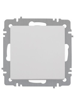 Выключатель Intro Accent 6-101-01 10А-250В IP20 СУ AL/CU бел. Intro Б0063469