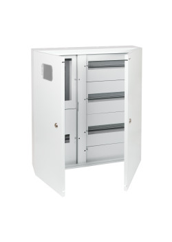 Корпус металлический ЩУРн-СТД-3-МП/52-0-645х610х145-IP41-УХЛ3 (3ф счетчик на МП, 52 модуля, 2 двери, СТАНДАРТ)-КЭАЗ